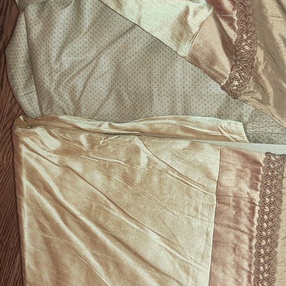 Duvet cover 100% silk face 100%egyptian cotton back - Picture 9 of 9